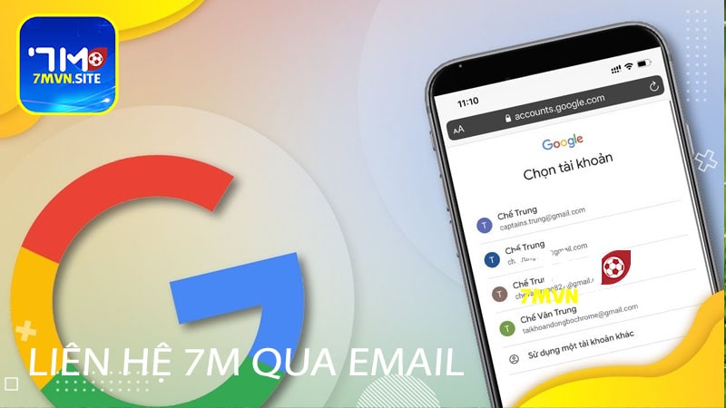 Liên hệ 7m qua email